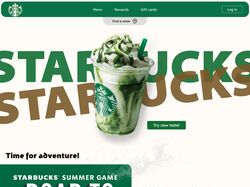 Редизайн для сайту STARBUCKS