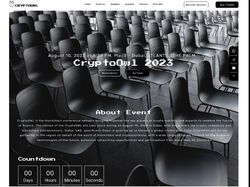 Лендинг для компании CryptoOwl