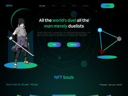 NFT Game, UI/UX designer