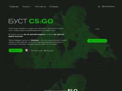 БУСТ CS:GO (первая работа)