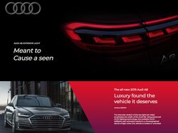Audi A8 - Верстка для призентации 