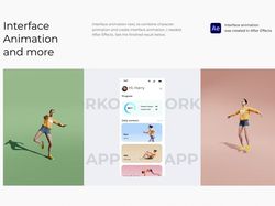 Workout App Design and Animations