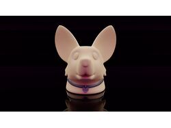 3д модель корги на печать