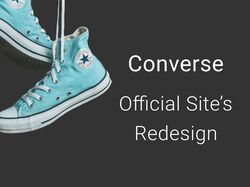 Редизайн сайта Converse
