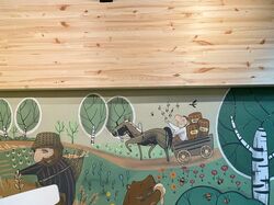 роспись торгового помещения