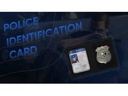 служебное удостоверение и специальный жетон полиции для gta 5 проекта