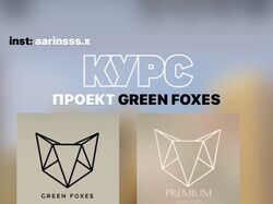 Курс GREEN FOXES/визуалы профиля/мой профиль в instagram