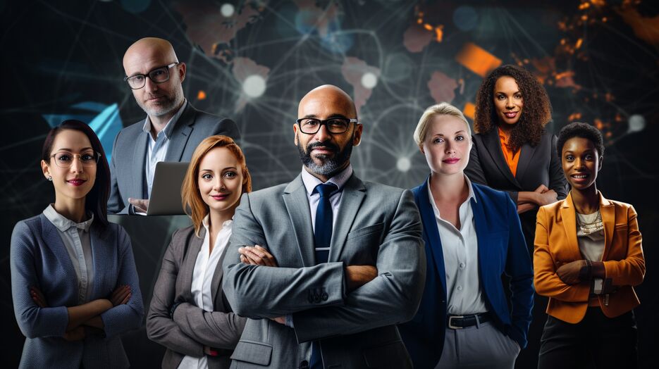 doravell_8_images_of_diverse_business_people_in_tile_format_mod_9c901154-9c9f-4523-b22d-4b3551e0c76c.png