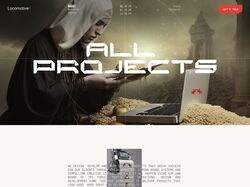 Website design for Agency\Studio