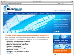 Сайт компании «Ocean Road»