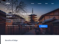 landing page