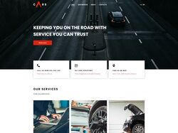 Cars. Адаптивная верстка 