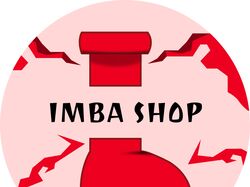 Лого для инстаграм магазина "IMBA SHOP"
