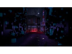 Night City in Blender program