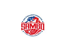 Лого для школы самбо в Новой Зеландии