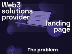 Лендинг Web3 Solutions 