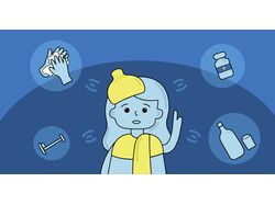 Иллюстрации для блога семейной клиники 