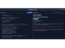Markup Editor (like Github)