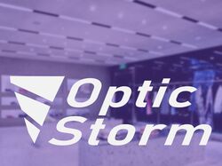 Optic Storm logo and animation