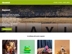 Сайт для магазину іграшок (Італія).