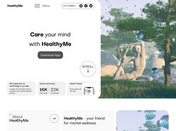 HealthyMe \ Landing Page