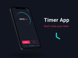 Timer App UX/UI Design