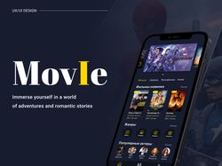 MovIe App UX/UI Design