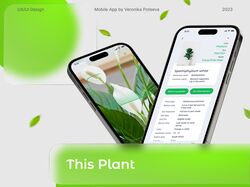 This Plant Mobile App UX/UI Design