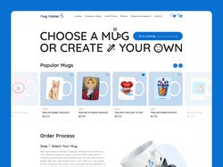 Дизайн интернет-магазина по продаже чашек и кружек. Mug Master
