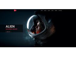 Адаптивная верстка landing Page Cinema