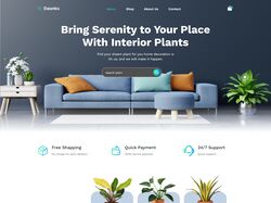 Landing - Продажа комнатных растений