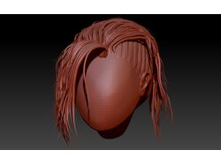 hair scetch