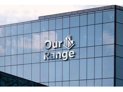 Логотип для строительной компании "Our Range"