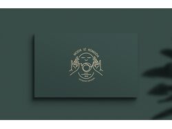 Логотип и визитка для интернет-магазина бобинной пряжи