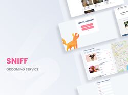SNIFF - приложение для поиска грумеров для питомцев   
