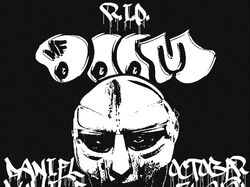 Дизайн баннера MF DOOM RIP