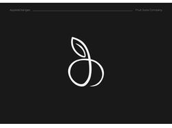 "Apple&Oranges", логотип для производителя соков и нектаров