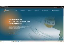 Сайт визитка https://dimolaccounting.ca/