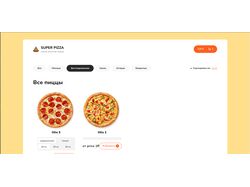 Интернет-магазина пиццерии