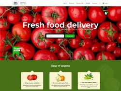 Сайт интернет-магазина органических продуктов питания 