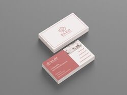Дизайн буклета и визитки для салона массажа