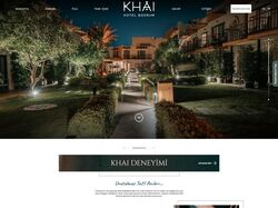 Сайт отеля Khai Hotel Bodrum