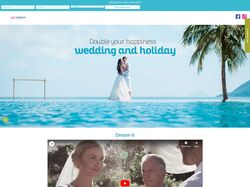 Cайт свадебного агентства Wedding and Holiday