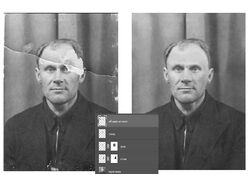 Восстановление фотографий и колоризация