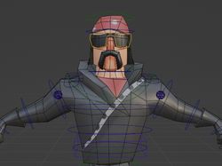 Rigging Low Poly Character