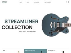 Gretch electric guitars (re-design)