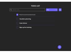 ToDo веб-приложение на React JS