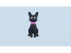 Cartoon cat