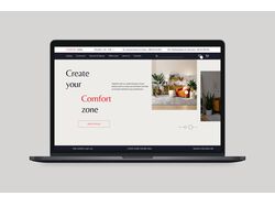 Дизайн сайту E-commerce (Comfort zone)