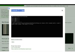 Console C++ App